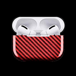 AirPods PRO Red Carbon Fiber Case
