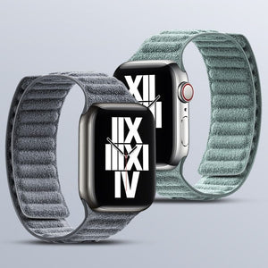 Real Alcantara iWatch Strap