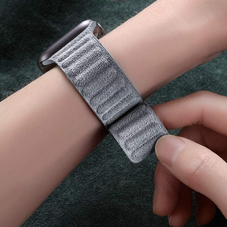 Real Alcantara iWatch Strap