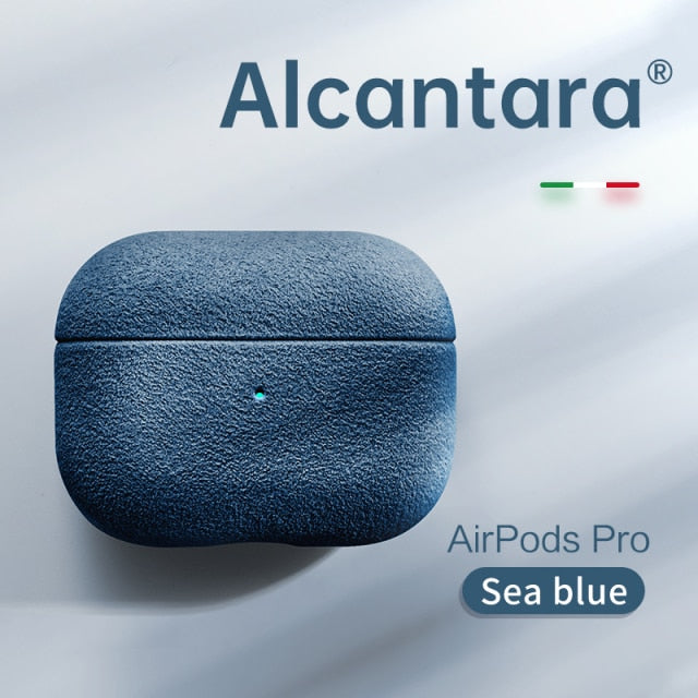 Real Alcantara AirPods Case